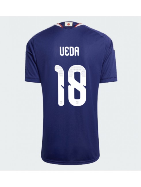 Japan Ayase Ueda #18 Replika Hemmakläder Dam VM 2026 Kortärmad Japan Ayase Ueda #18 Replika Hemmakläder Dam VM 2026 Kortärmad